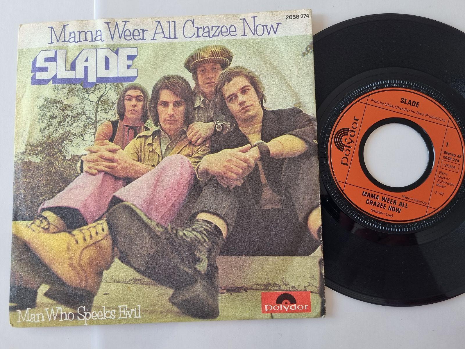 7"" Single Slade - Mama weer all crazee now Vinyl Germany