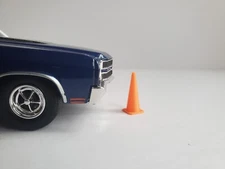 Traffic Cones 1/24 For RC, Miniature Diecast Car Construction Road Pedestrian
