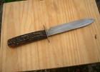 Vintage Stag Original J Russell & Co Green River Works Bowie Hunting Knife — photo 8