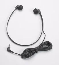Spectra PC Transcription Headset with 3.5mm 1/8" connector stereo headset  