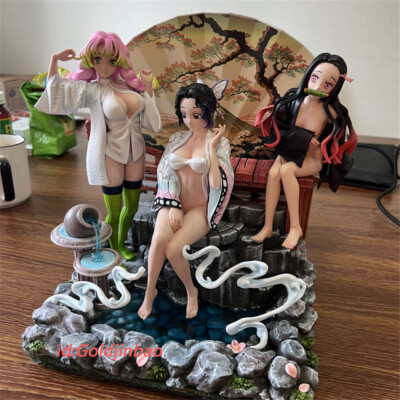 #ad Snow Studio Demon Slayer Kochou Shinobu Resin Model Pre order hot spring Nezuko $462.66