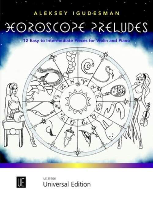 Thumbnail - Horoscope Preludes | Aleksey Igudesman | Buch | 2015 | Universal