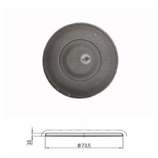 Piattello spartifiamma opaco cucina Whirlpool Ikea medio 481010611921