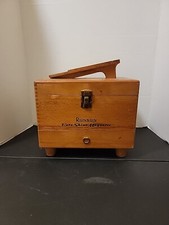 Vintage Ronson Roto-Shine Magnetic Shoe Polisher Kit In Box Working