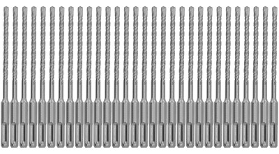 1/4''x6'' SDS Plus Rotary Hammer Drill Bit Carbide Tip for Concrete Masonry-50Pcs