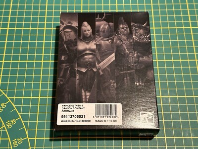 Warhammer Dwarfs Prince Ulthers Dragon Company Command Metal New Rare OOP