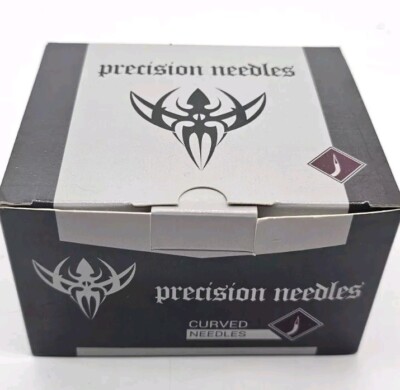 Precision Needle Curved Piercing 18 Ga Needles Pt 097 Surgical Steel 