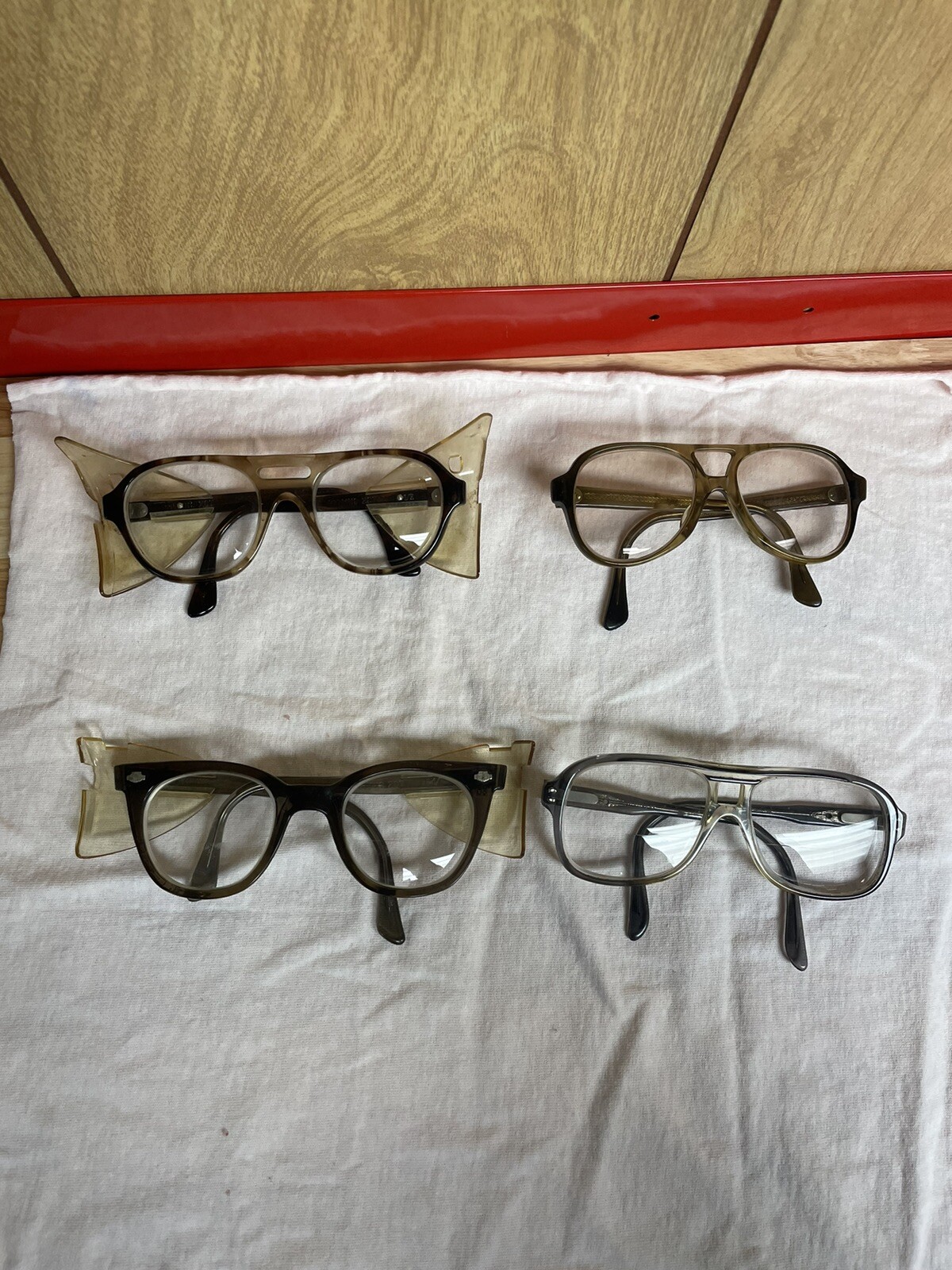 Vintage Titmus Safety Glasses Z87 51/2 Bifocals Hor… Gem