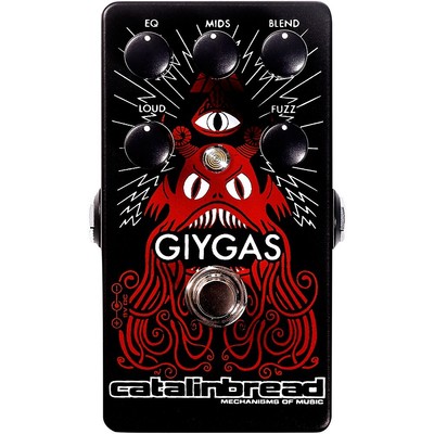 Catalinbread Giygas Fuzz Effects Pedal Flat Black LN