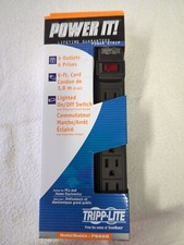 Tripp Lite 6-Outlet Power Strip 6ft Cord PS66B