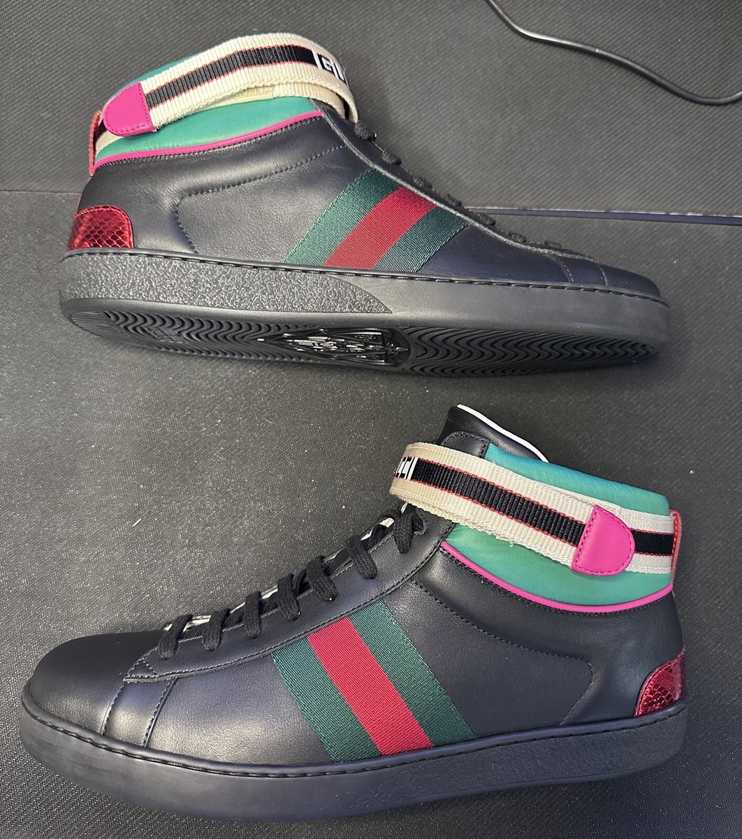 Gucci Stripe Ace High top | eBay display picture 3