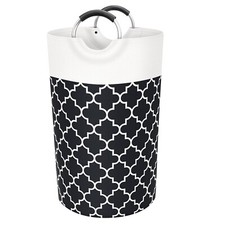 Large Laundry Basket 82L Collapsible Fabric Dirty Washing Clothes Hamper Bin Bag
