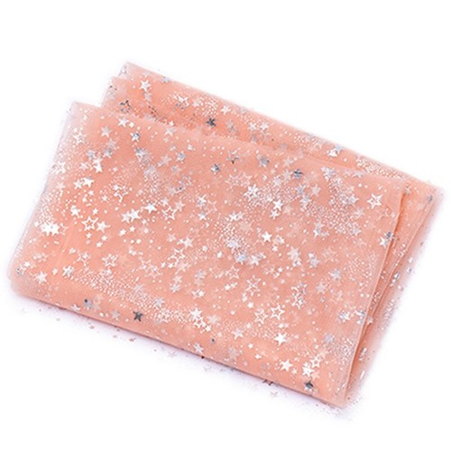 1 M DIY Meteor Shiny Mesh Tulle Fabric Starry Net Cloth Dress Sewing Craft Sew - Picture 15 of 18