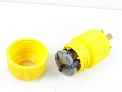 Pass & Seymore Twist Lock 50A 250V Yellow