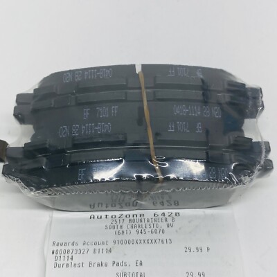 Front & Rear Ceramic Brake Pads Kit For Subaru Forester Impreza Legacy Outback - Foto 3