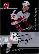 2001-02 In the Game Signature Series/02/03 Signature Rookies Choose Your Card