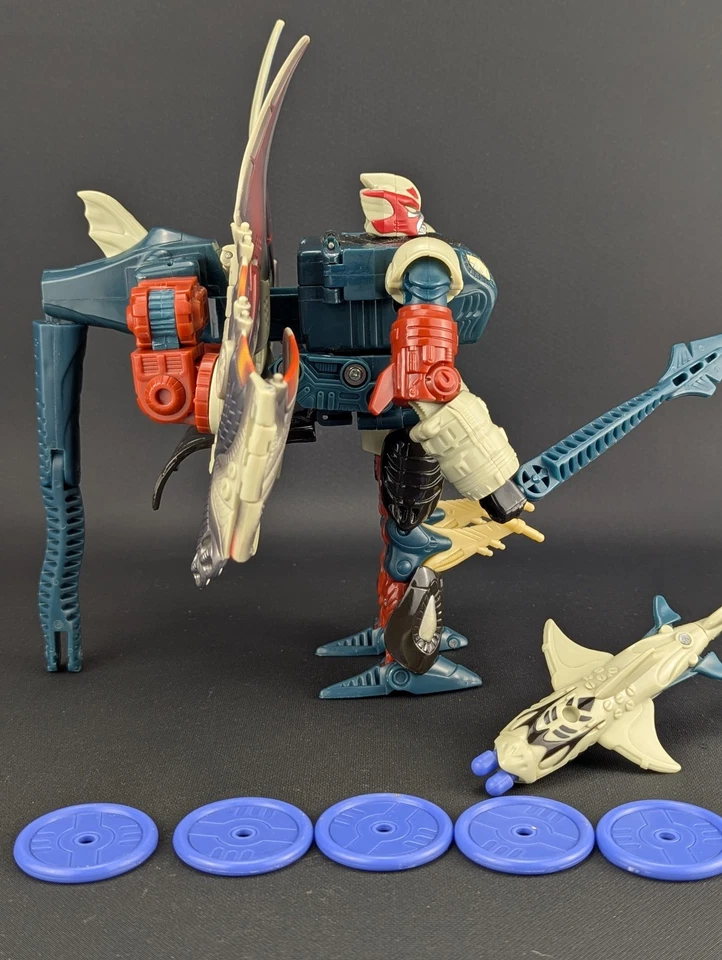 Transformers Universe 2003 Depth Charge complete Hasbro Ultra Class Beast Wars - Image 4 of 4