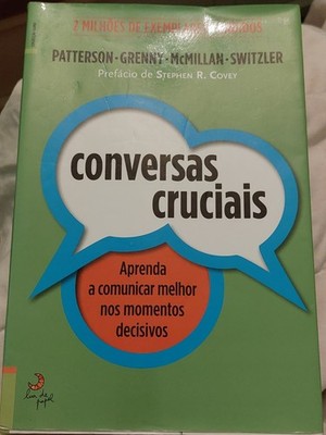 Conversas Cruciais Portuguese Book Kerry Patterson Crucial Conversations Edição
