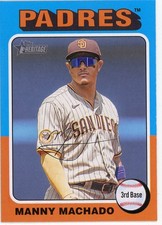 2024 Topps Heritage - Manny Machado #175 Padres