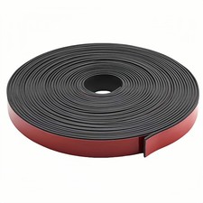 1" x 1/8" Thick Self-Adhesive Rubber Strip - Heavy Duty Weather Stripping,Sou...