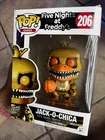 Funko Five Nights at Freddy's Jack-O-Chica Pop! #206 GameStop Vinyl Figure