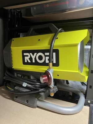 #ad #ad Ryobi ONE PCL801B Cordless Hybrid Forced Air Propane Heater Open Box $159.97
