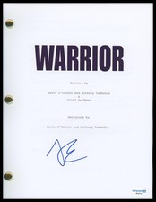 Joel Edgerton "Warrior" AUTOGRAPH Signed 'Brendan Conlon' Script Screenplay ACOA