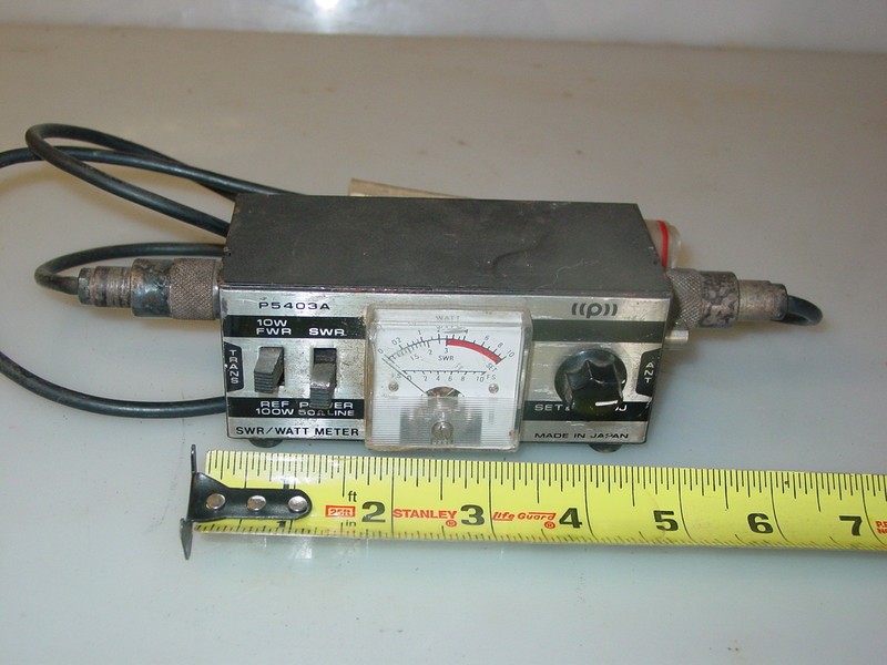 PACE model 5403A SWR Watt Meter and Field Strength Indicator UNTESTED, GUARANTEE