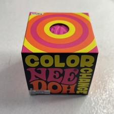 Schylling NeeDoh Color Change Sensory Stress Fidget Toy New - Pink