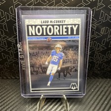 2025 Panini Mosaic #2 Ladd McConkey Notoriety