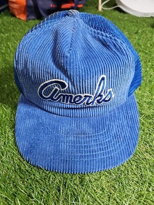 Vintage Rochester Americans Amerks Snapbak Hat Corduroy Ahl Hockey