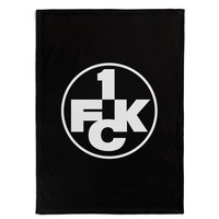 1. Fc Kaiserslautern Kuscheldecke Logo Schwarz