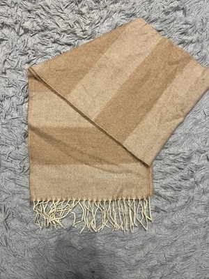 Armani Schal Beigetöne