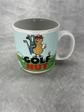Golf Nut Coffee Mug - PGA - LPGA - U.S. Open - Vintage Russ