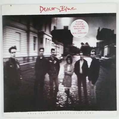 Deacon Blue When The World Knows Your 4633211 LP Vinyl VG++ Cvr VG+nr++ GF Slv