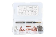 POWER-TEC 92090 Mig Ready Box Spare Consumables Set For 92708 0.6 0.8 1.0mm Tips