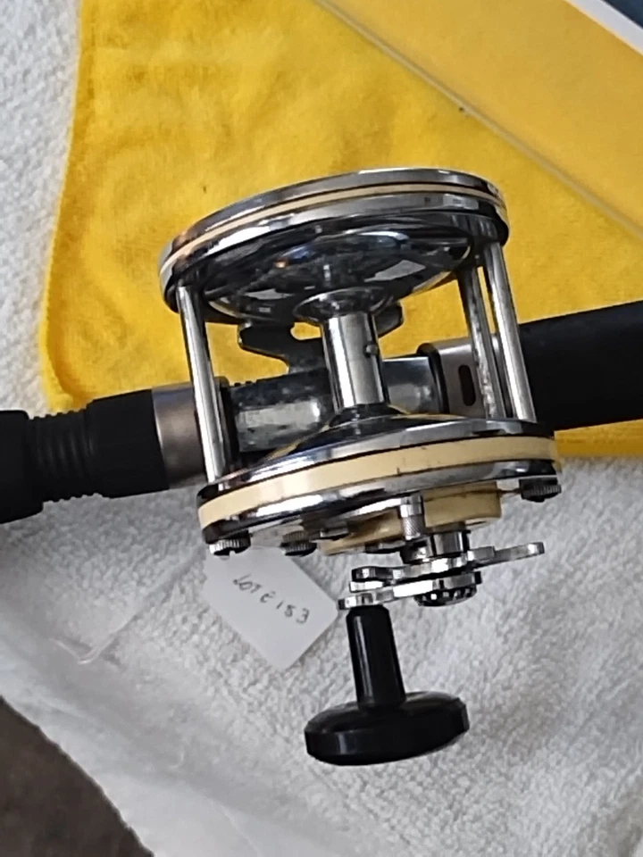 Caña de pescar de arrastre Abu García Bruiser 7'MH 10-25 lb y carrete Garcia Mitchell... Foto 4 de 4