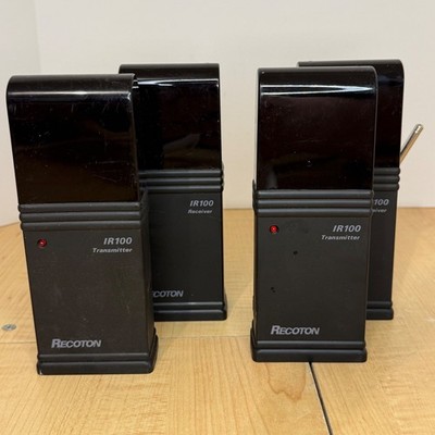 Recoton IR100 Wireless Infrared Remote Control Extender Transmitter Receiver Set