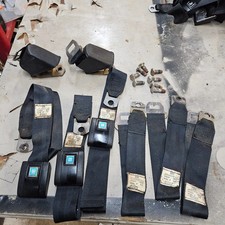 1964-72 Chevelle Gto Cutlass Gm A Body Black Seatbelts 1964-72 Chevelle Gto Cutlass Gm A Body Black Seatbelts