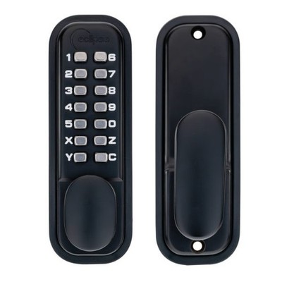 Digital Lock Easy Code Change Fire Rated Matt Black - Eclipse