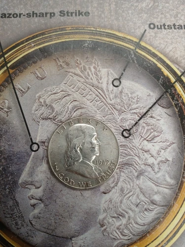 Silver 1949 P AU/BU Franklin Half Dollar  TP-9433