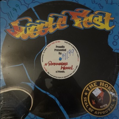 Rockmaster Weasel   Juggle Fest 12'' DJ Rectangle New Nos SealedFat Beats Breaks