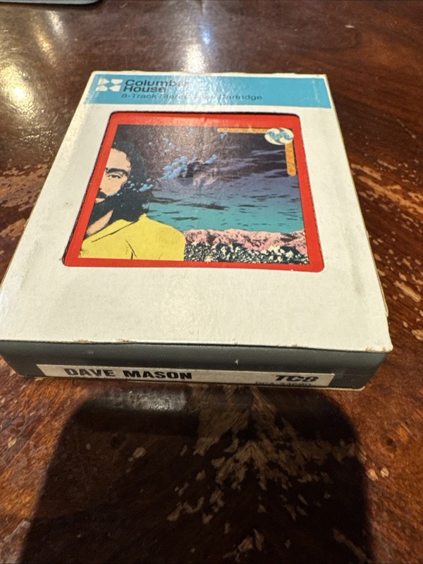 DAVE MASON LET IT FLOW 8 Track Tape VG PLAYED THROUGH