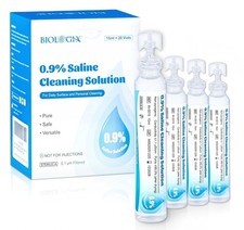 Normal Saline, 0.9% Cleaning Saline Solution, Ready-to-Use for Daily Househol...