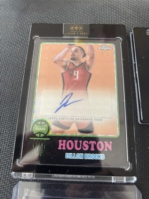 2024-25 Topps Chrome - 1973 Topps Autographs Dillon Brooks 2/2