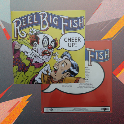 Reel Big Fish    Cheer Up! 2LP US 2025 Checkerboard Twist Sealed New M /250