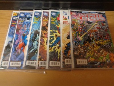 Infinite Crisis Nr.1-7 komplett DC (Panini Comics) 2006 Comic Heft 1 2 3 4 5 6 7