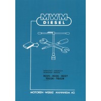 Mwm Motor D225 D226 D227 TD226 TD228 Traktor Werkstatthandbuch