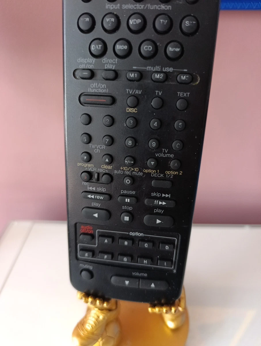 Transmisor de control remoto programable Original Technics SH-R500 - PROBADO