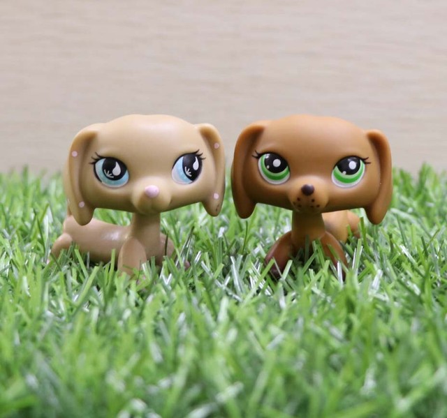 Littlest Pet Shop LPS Dachshund 909 139 Dog Figures Toys Kid's Gift